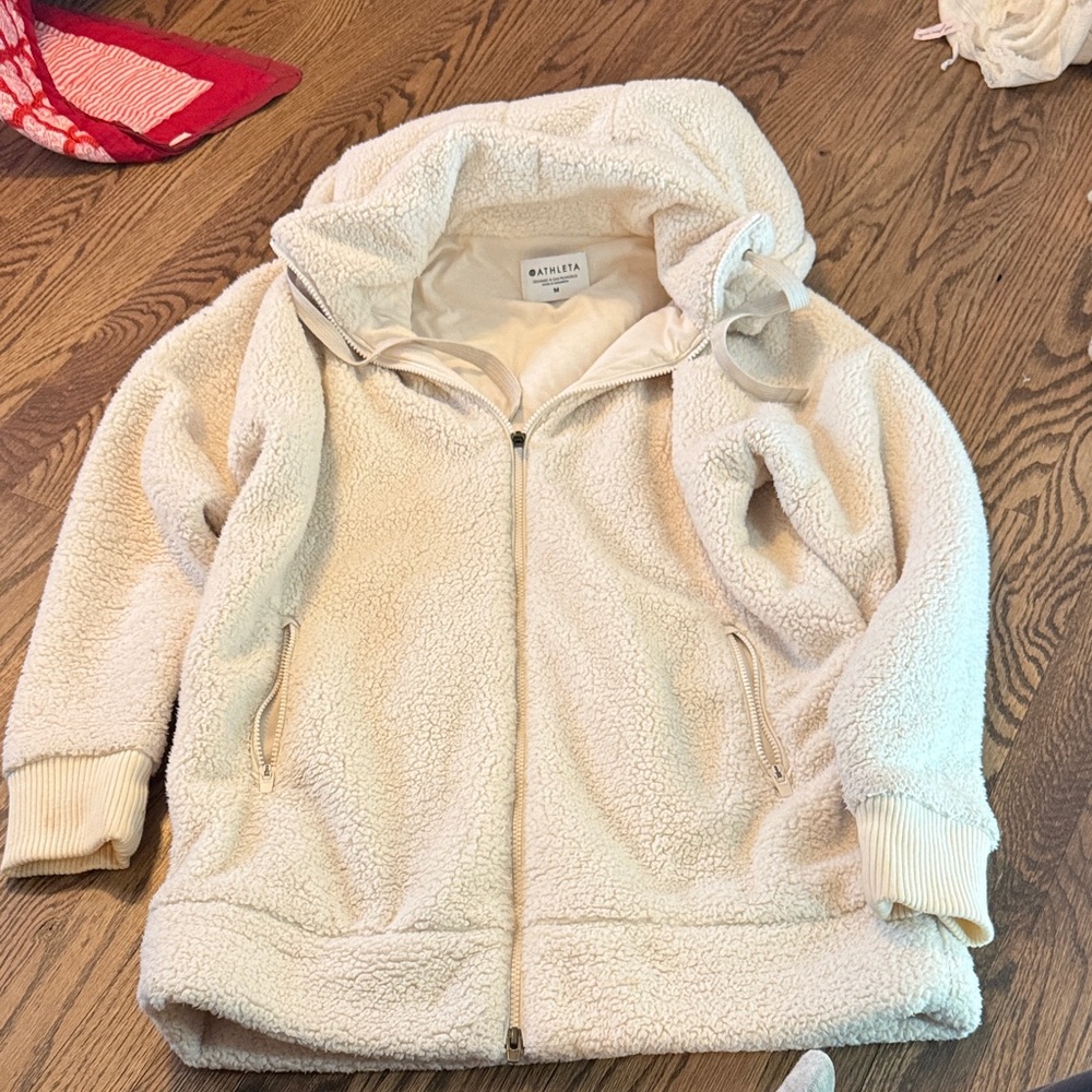 Athleta Women’s Cream Sherpa